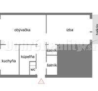 Banská Bystrica 2-Zimmer-Wohnung Mieten reality Banská Bystrica