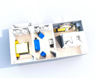 Suche 2-Zimmer-Wohnung, 2-Zimmer-Wohnung, Bysterec, Dolný Kubín, Slowa