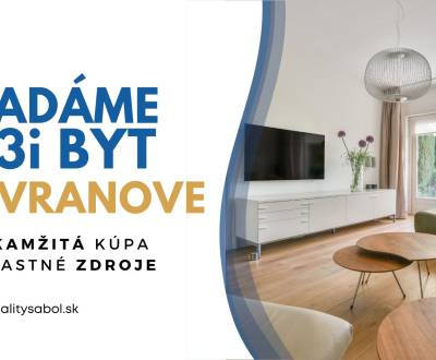 Suche 2-Zimmer-Wohnung, 2-Zimmer-Wohnung, Vranov nad Topľou, Slowakei