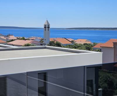 KROATIEN - Apartment mit Terrasse und Meerblick - MANDRE, PAG