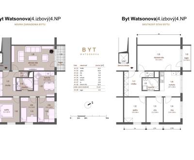 Kaufen 4-Zimmer-Wohnung, 4-Zimmer-Wohnung, Watsonova, Košice - Sever, 