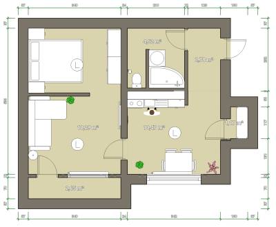 Kaufen 2-Zimmer-Wohnung, 2-Zimmer-Wohnung, Banská Bystrica, Slowakei