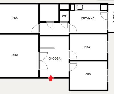 Kaufen 4-Zimmer-Wohnung, 4-Zimmer-Wohnung, Poľná, Banská Bystrica, Slo