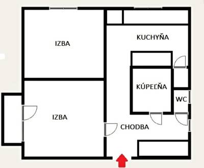 Kaufen 2-Zimmer-Wohnung, 2-Zimmer-Wohnung, Zvolen, Slowakei