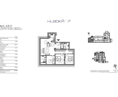 Mieten 4-Zimmer-Wohnung, 4-Zimmer-Wohnung, Hlboká cesta, Bratislava - 