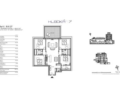 Mieten 5+ Zimmer-Wohnung, 5+ Zimmer-Wohnung, Hlboká cesta, Bratislava 