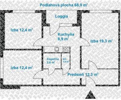 Kaufen 3-Zimmer-Wohnung, Bratislava - Podunajské Biskupice, Bratislava