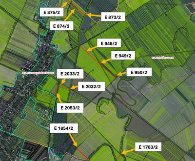 Kaufen landwirtsch. Grundstücke, landwirtsch. Grundstücke, Trnava, Slo