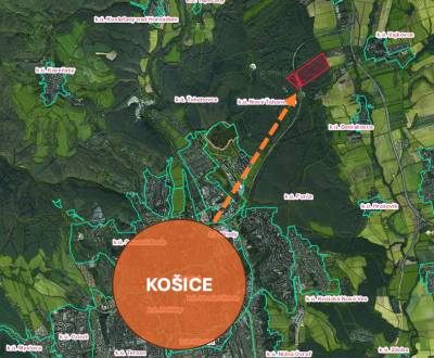 Kaufen landwirtsch. Grundstücke, landwirtsch. Grundstücke, Košice - Ťa