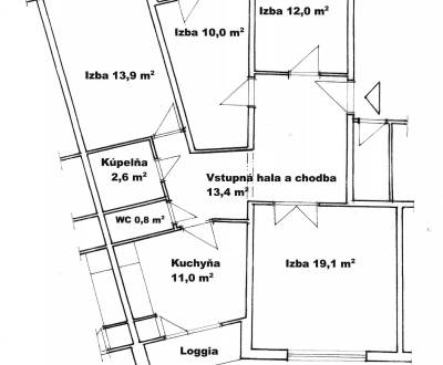 Kaufen 4-Zimmer-Wohnung, 4-Zimmer-Wohnung, Strečnianska, Bratislava - 