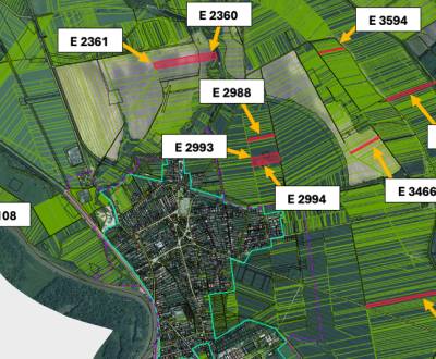 Kaufen landwirtsch. Grundstücke, landwirtsch. Grundstücke, Malacky, Sl