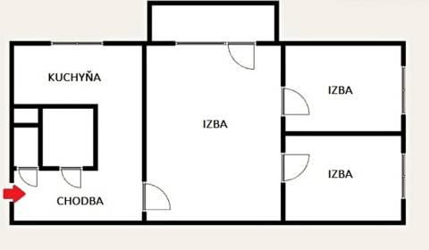 Kaufen 3-Zimmer-Wohnung, 3-Zimmer-Wohnung, Rúbanisko, Lučenec, Slowake