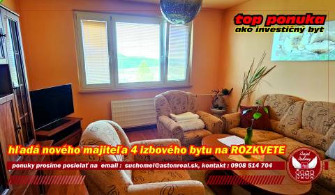 Kaufen 4-Zimmer-Wohnung, 4-Zimmer-Wohnung, ROZKVET, Považská Bystrica,