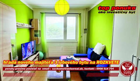 Kaufen 3-Zimmer-Wohnung, 3-Zimmer-Wohnung, ROZKVET, Považská Bystrica,