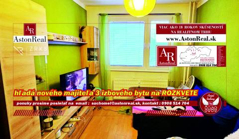 Kaufen 3-Zimmer-Wohnung, 3-Zimmer-Wohnung, ROZKVET, Považská Bystrica,