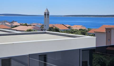 KROATIEN - Apartment mit Terrasse und Meerblick - MANDRE, PAG