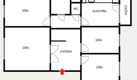 Kaufen 4-Zimmer-Wohnung, 4-Zimmer-Wohnung, Poľná, Banská Bystrica, Slo