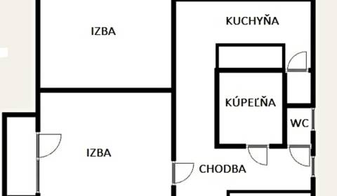 Kaufen 2-Zimmer-Wohnung, 2-Zimmer-Wohnung, Zvolen, Slowakei