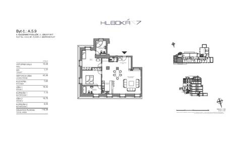 Mieten 3-Zimmer-Wohnung, 3-Zimmer-Wohnung, Hlboká cesta, Bratislava - 