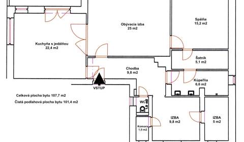 Kaufen 4-Zimmer-Wohnung, 4-Zimmer-Wohnung, Palisády, Bratislava - Star