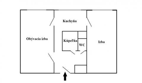 Kaufen 2-Zimmer-Wohnung, 2-Zimmer-Wohnung, Zvolen, Slowakei