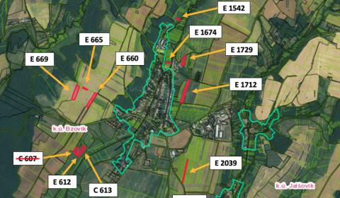 Kaufen landwirtsch. Grundstücke, landwirtsch. Grundstücke, Krupina, Sl