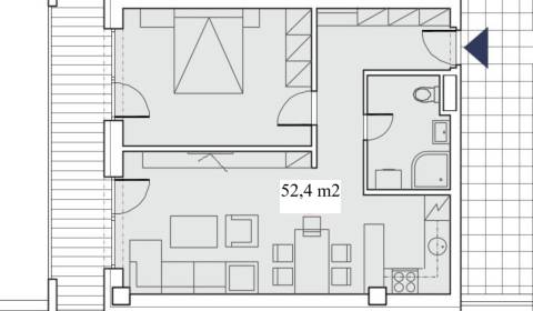 Kaufen 2-Zimmer-Wohnung, 2-Zimmer-Wohnung, Coboriho, Nitra, Slowakei