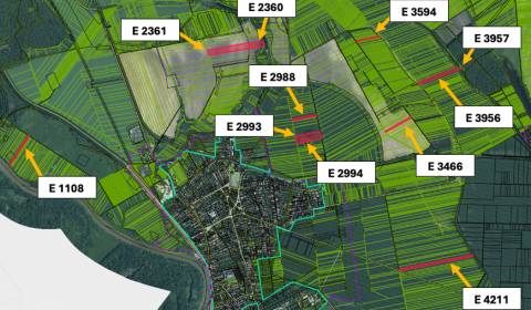 Kaufen landwirtsch. Grundstücke, landwirtsch. Grundstücke, Malacky, Sl