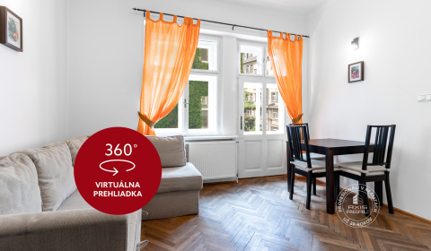 2-Zimmer-Wohnung, Grösslingova, zu vermieten, Bratislava - Staré Mesto