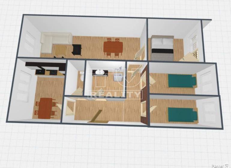 Piešťany 4-Zimmer-Wohnung Kaufen reality Piešťany