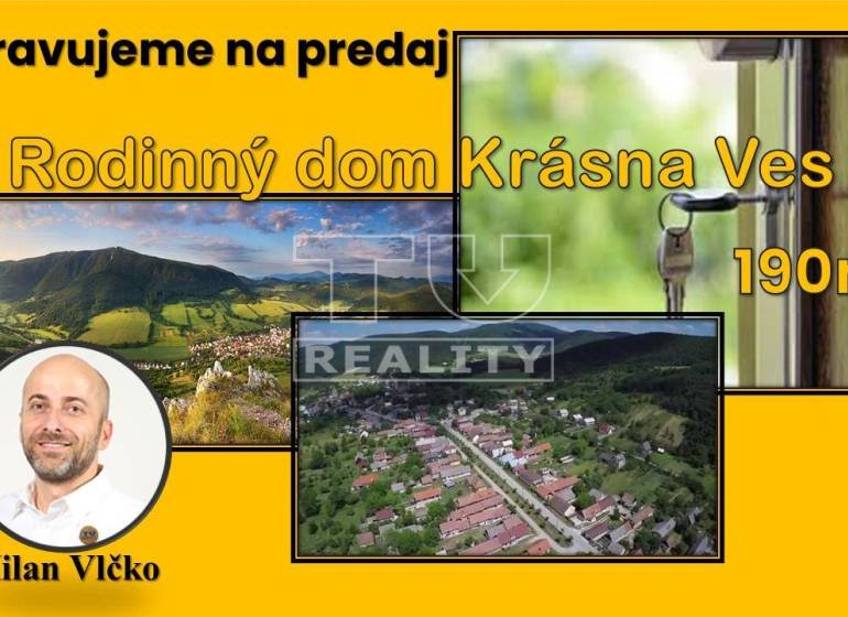 Krásna Ves Einfamilienhaus Kaufen reality Bánovce nad Bebravou