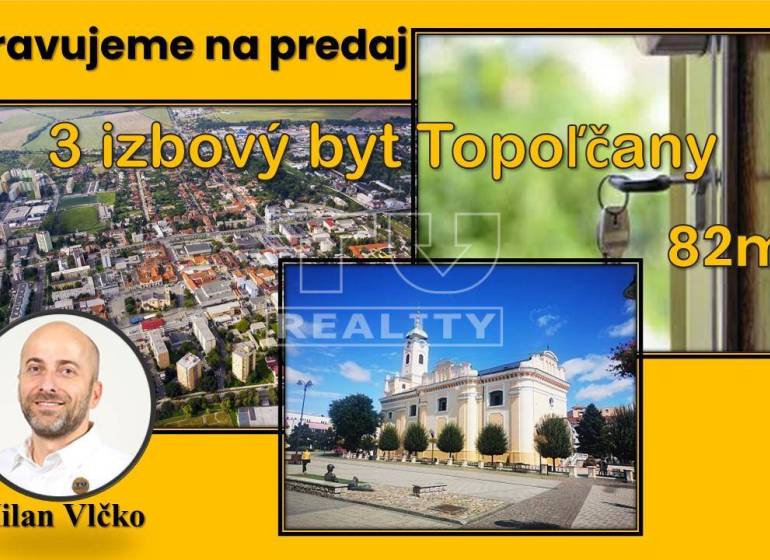 Topoľčany 3-Zimmer-Wohnung Kaufen reality Topoľčany