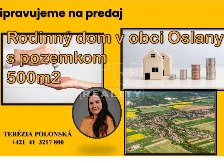 Oslany Einfamilienhaus Kaufen reality Prievidza