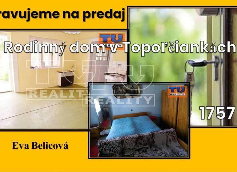 Topoľčianky Einfamilienhaus Kaufen reality Zlaté Moravce