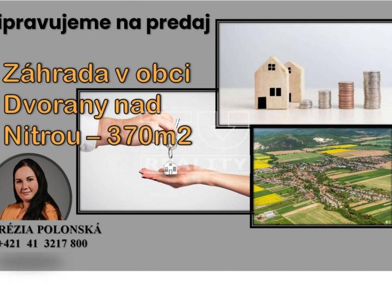 Dvorany nad Nitrou Baugrund Kaufen reality Topoľčany