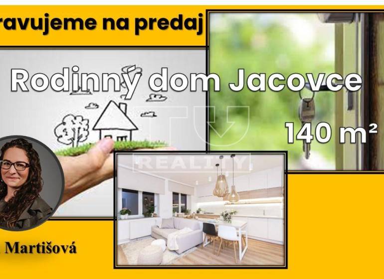 Jacovce Einfamilienhaus Kaufen reality Topoľčany