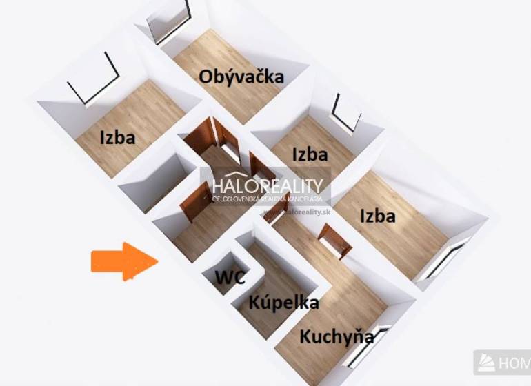 Piešťany 4-Zimmer-Wohnung Kaufen reality Piešťany