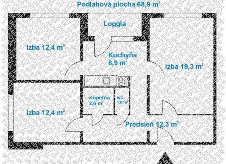 Bratislava - Podunajské Biskupice 3-Zimmer-Wohnung Kaufen reality Bratislava - Podunajské Biskupice