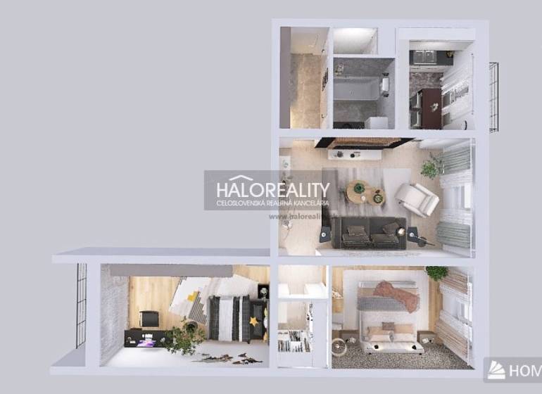 BA - Ružinov 3-Zimmer-Wohnung Kaufen reality Bratislava - Ružinov