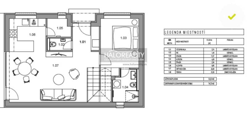 Veľký Biel Einfamilienhaus Kaufen reality Senec