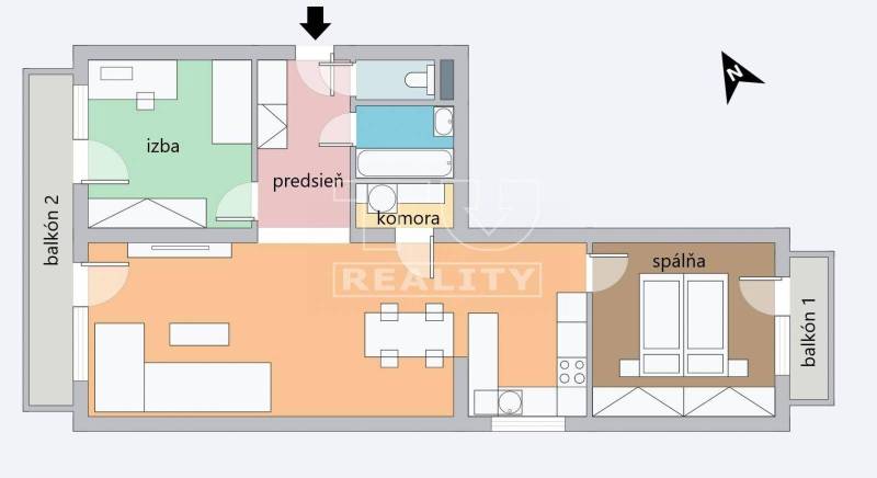 Svätý Jur 3-Zimmer-Wohnung Kaufen reality Pezinok