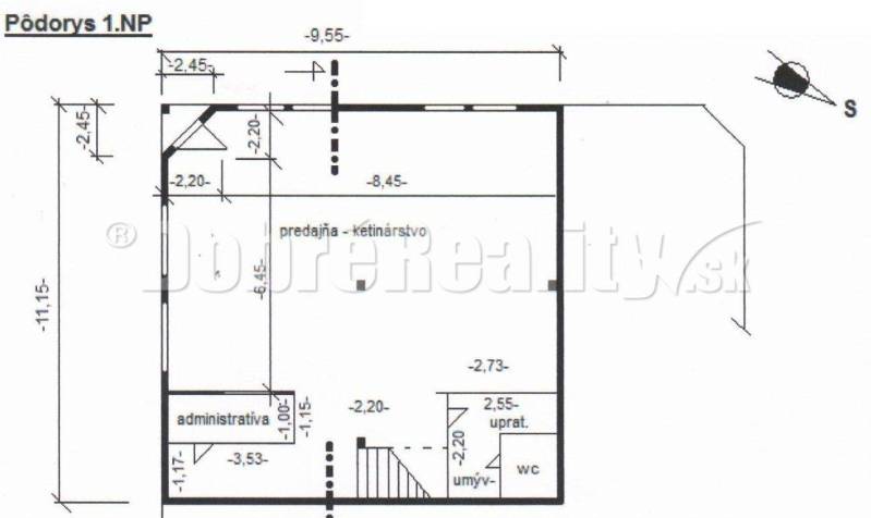 Rimavská Sobota Geschäftsräumlichkeiten Kaufen reality Rimavská Sobota