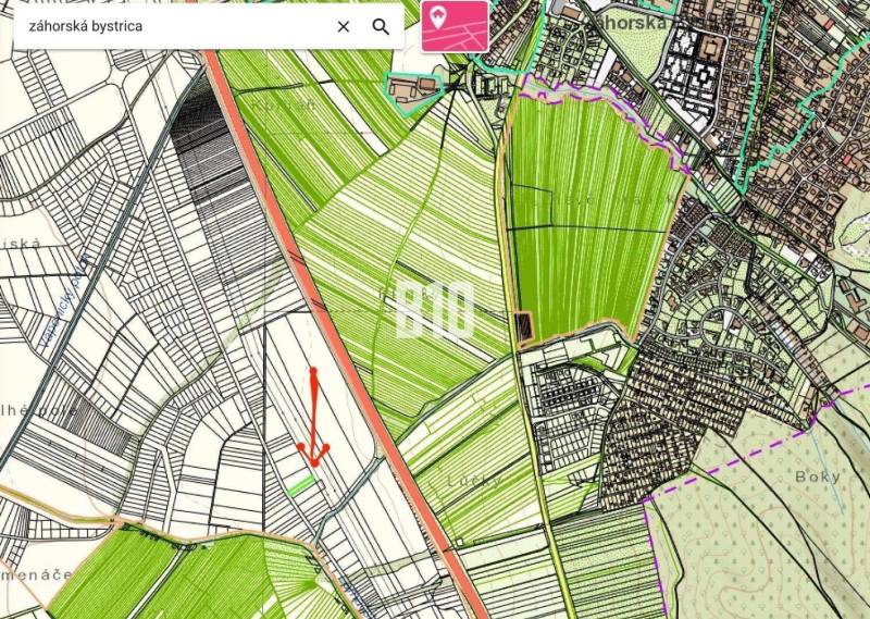 Bratislava - Záhorská Bystrica landwirtsch. Grundstücke Kaufen reality Bratislava - Záhorská Bystrica