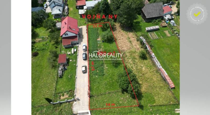 Vojňany Baugrund Kaufen reality Kežmarok