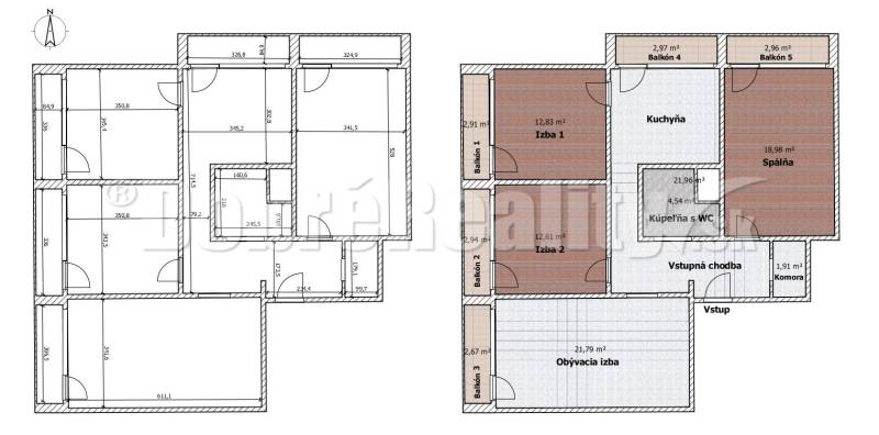 Brezno 4-Zimmer-Wohnung Kaufen reality Brezno