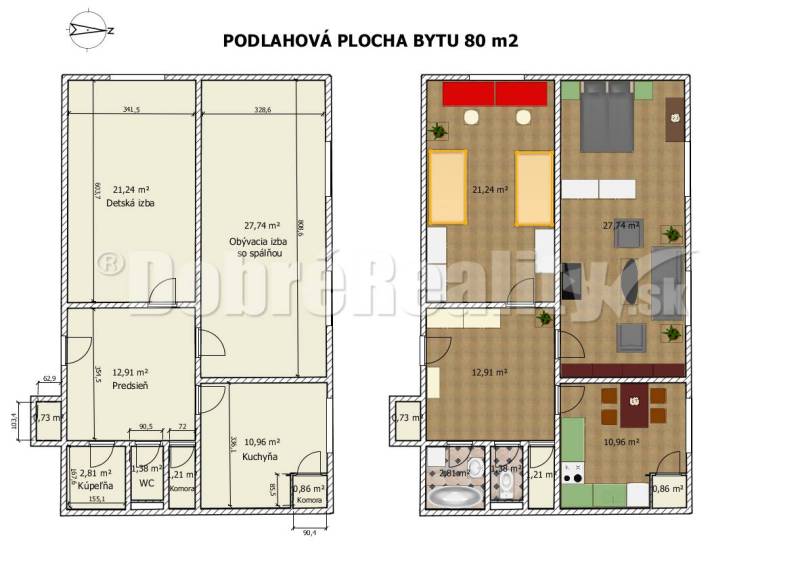 Banská Bystrica 2-Zimmer-Wohnung Kaufen reality Banská Bystrica