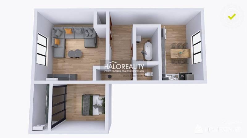 Skalica 2-Zimmer-Wohnung Kaufen reality Skalica