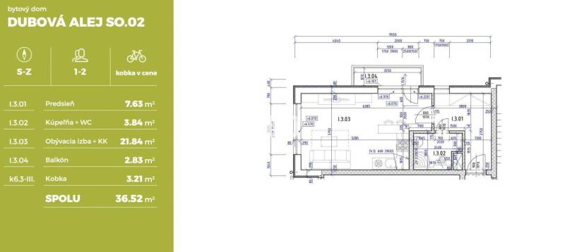 Ivanka pri Dunaji 1-Zimmer-Wohnung Kaufen reality Senec