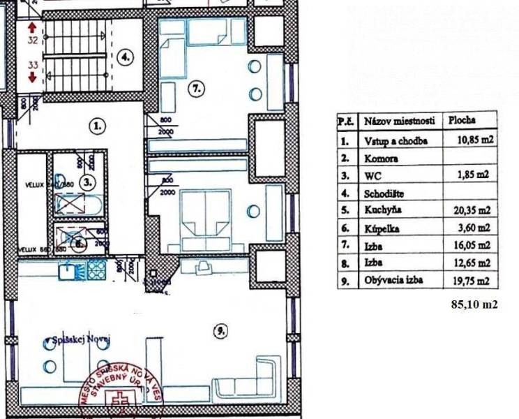 Spišská Nová Ves 3-Zimmer-Wohnung Kaufen reality Spišská Nová Ves