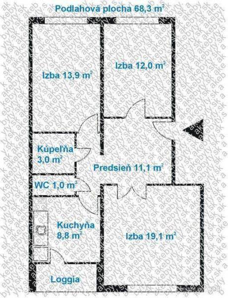 Bratislava - Petržalka 3-Zimmer-Wohnung Kaufen reality Bratislava - Petržalka